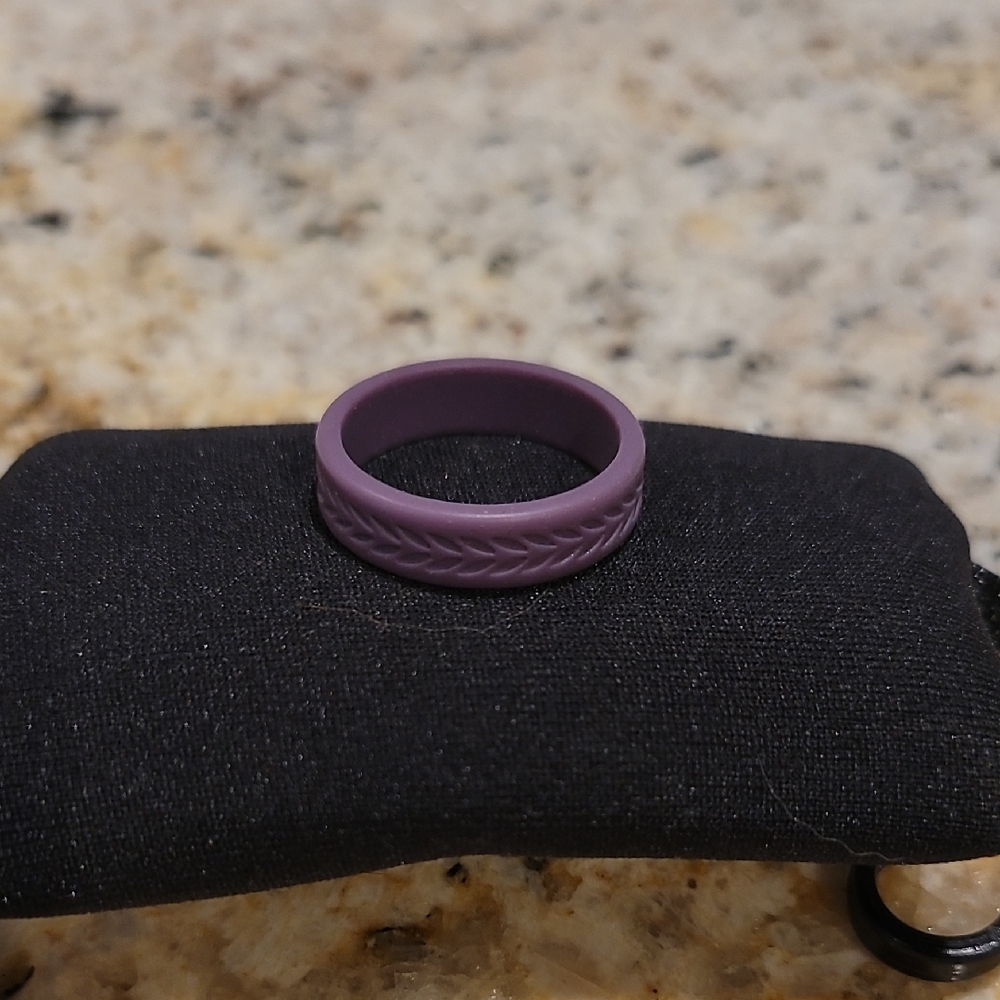 Purple Silicone Ring